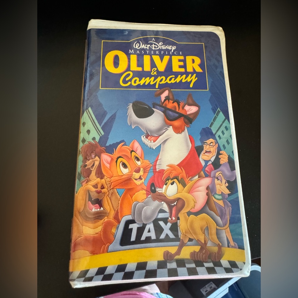 Disney Oliver & Company Masterpiece Collection 1996 Vintage VHS Tape